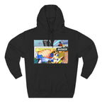 Three-Panel Fleece Hoodie