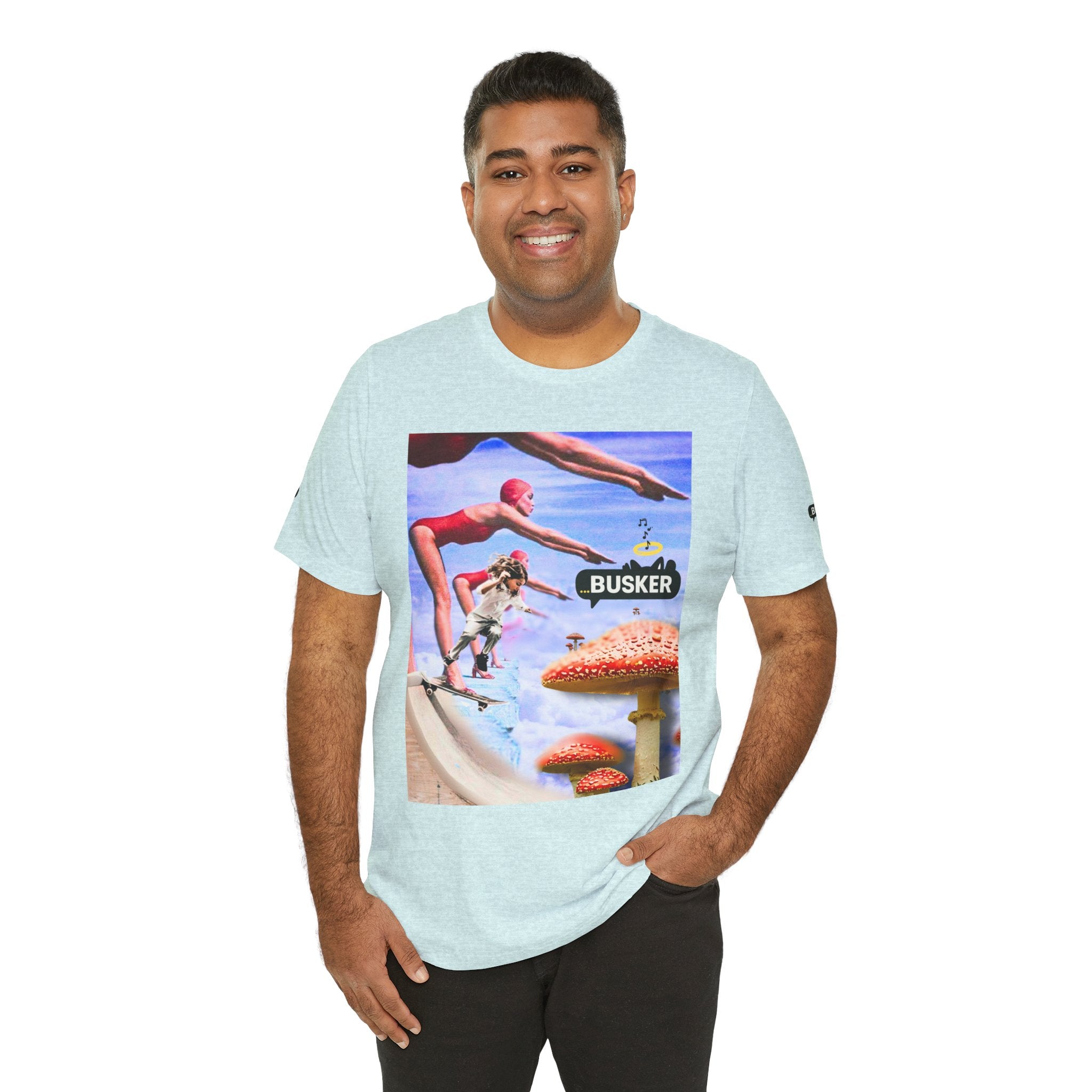 Busker Fun Graphic Tee - Unisex Jersey Short Sleeve