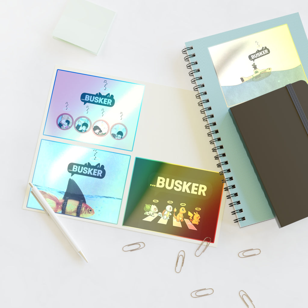 Whimsical Sticker Sheets for Music Lovers, Fun Decorative Stickers, Creative Journaling, Gift for Kids, Great for Scrapbooking