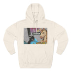 Whimsical Art Hoodie, Funny Graphic Sweatshirt, Unique Animal Designs, Cozy Gift for Kids & Teens, Perfect for Festivals & Casual Wear