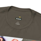 Busker Vibe Unisex Tee - Music & Art Collage Design