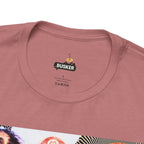 Busker Vibe Unisex Tee - Music & Art Collage Design