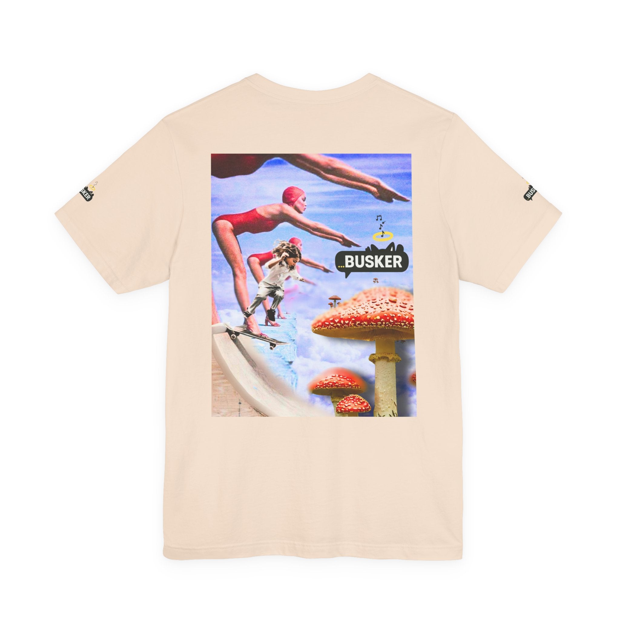 Busker Fun Graphic Tee - Unisex Jersey Short Sleeve