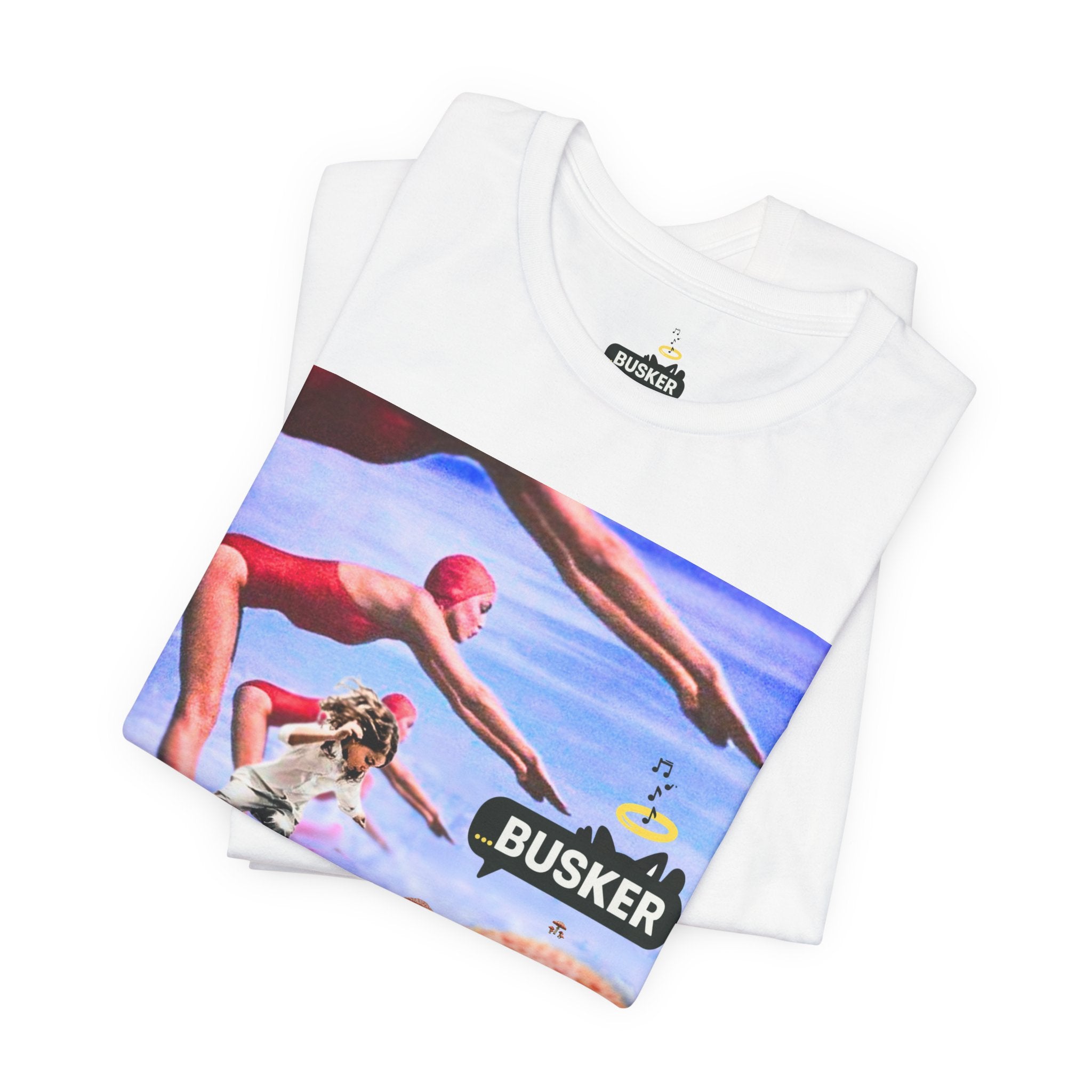 Busker Fun Graphic Tee - Unisex Jersey Short Sleeve