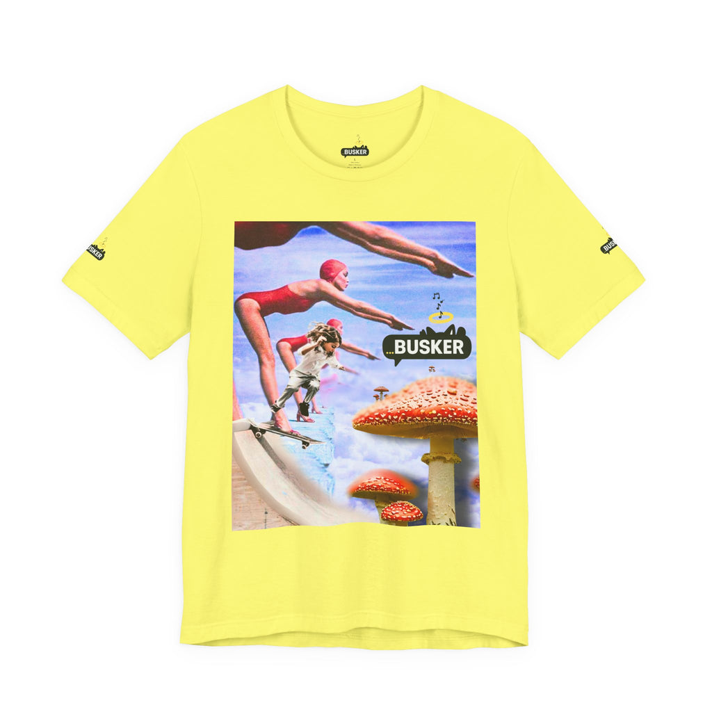 Busker Fun Graphic Tee - Unisex Jersey Short Sleeve