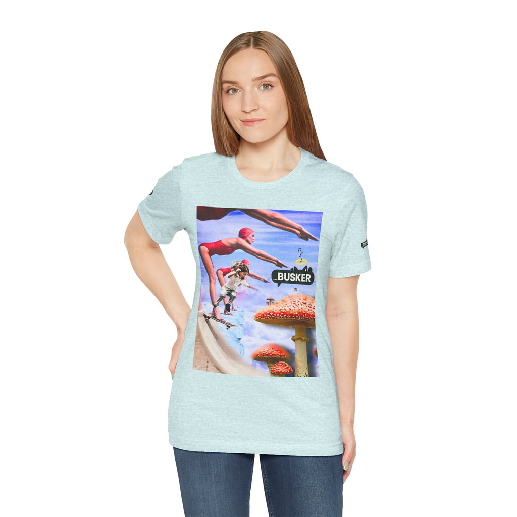 Busker Fun Graphic Tee - Unisex Jersey Short Sleeve
