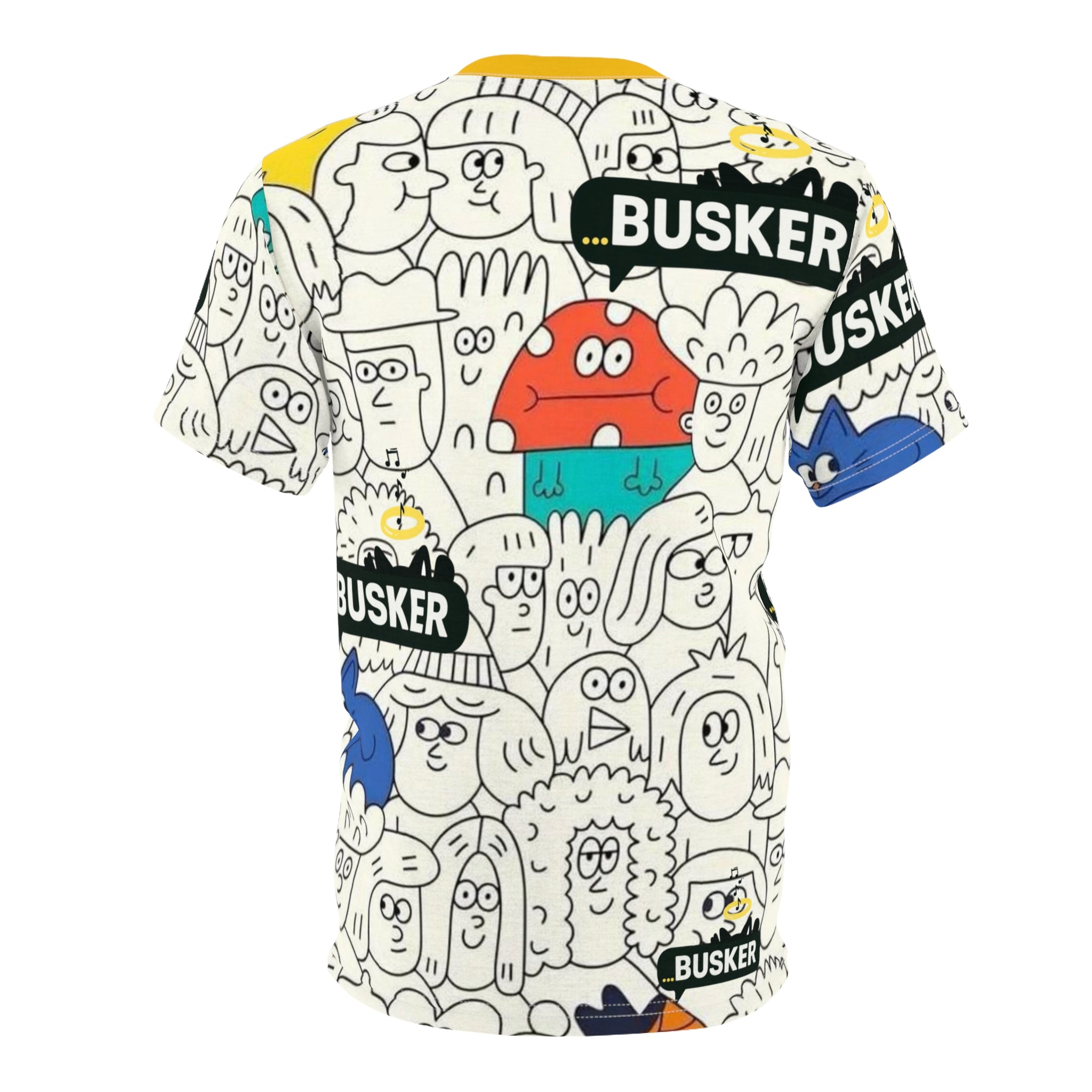 Whimsical Graphic Tee for Fun Lovers, Unique Casual Wear for Festivals, Travel Essentials, Gift Idea for Friends, Summer Vibes