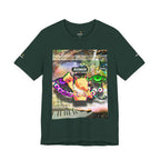 Vibrant Busker Art Tee for Creative Souls