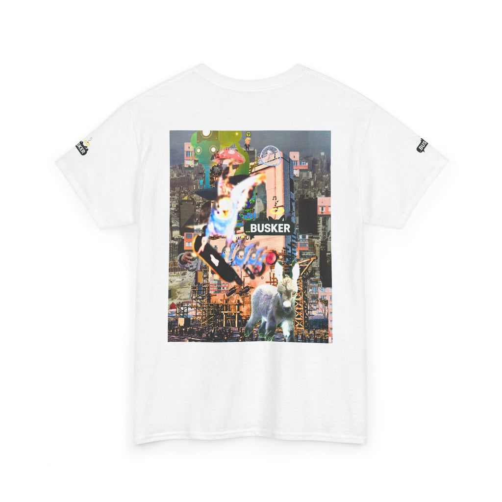 Urban Art Busker Tee - Unisex Heavy Cotton T-Shirt