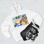 Three-Panel Fleece Hoodie