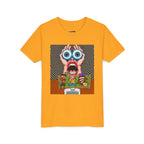 Youth Graphic Tee, Fun and Quirky Design for Creative Kids, Perfect for Birthdays, Everyday Wear, or Art Lovers