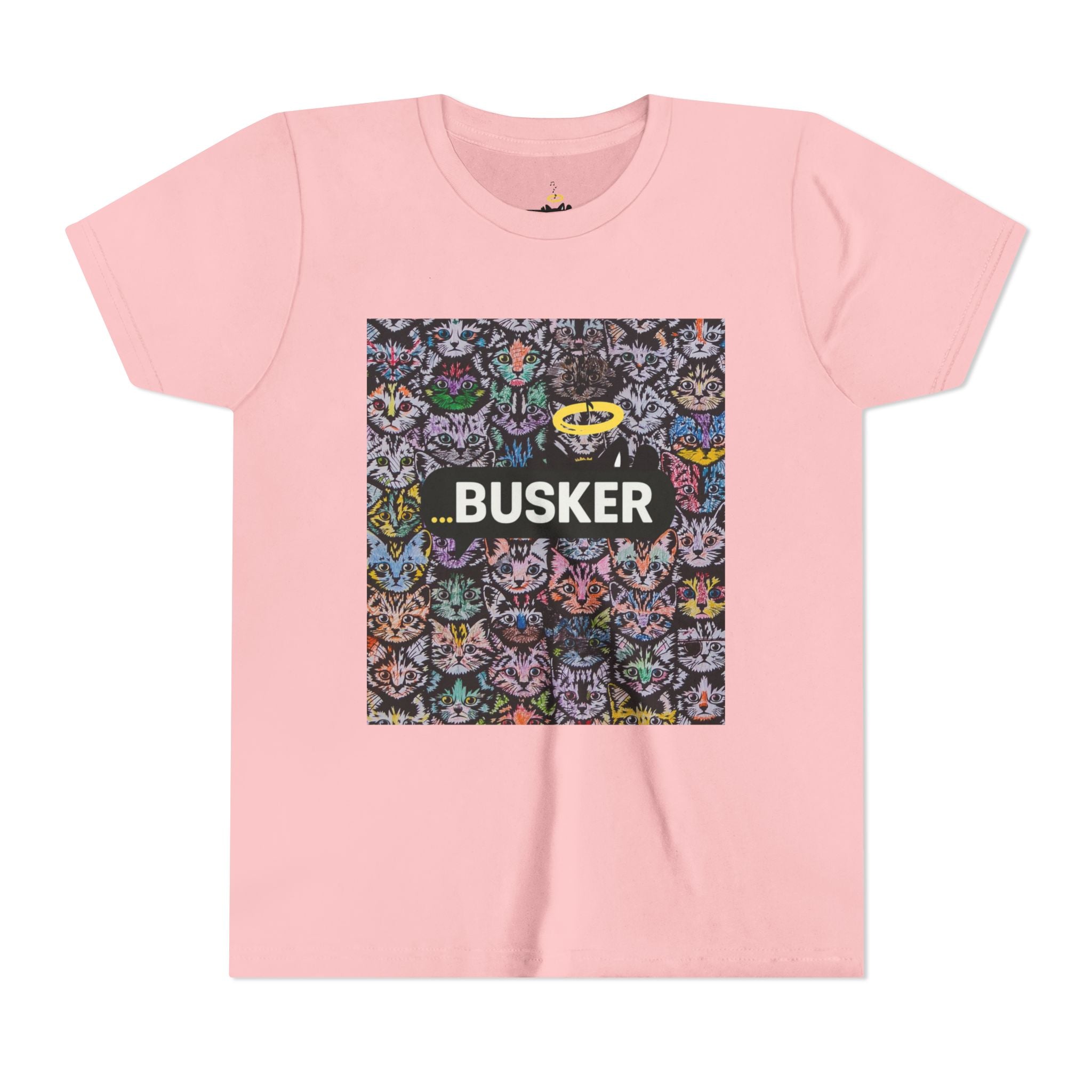 Colorful Youth Short Sleeve Tee, Fun Summer Shirt, Trendy Kids Clothing, Gift for Young Musicians, Cool Casual Wear, Birthday Present