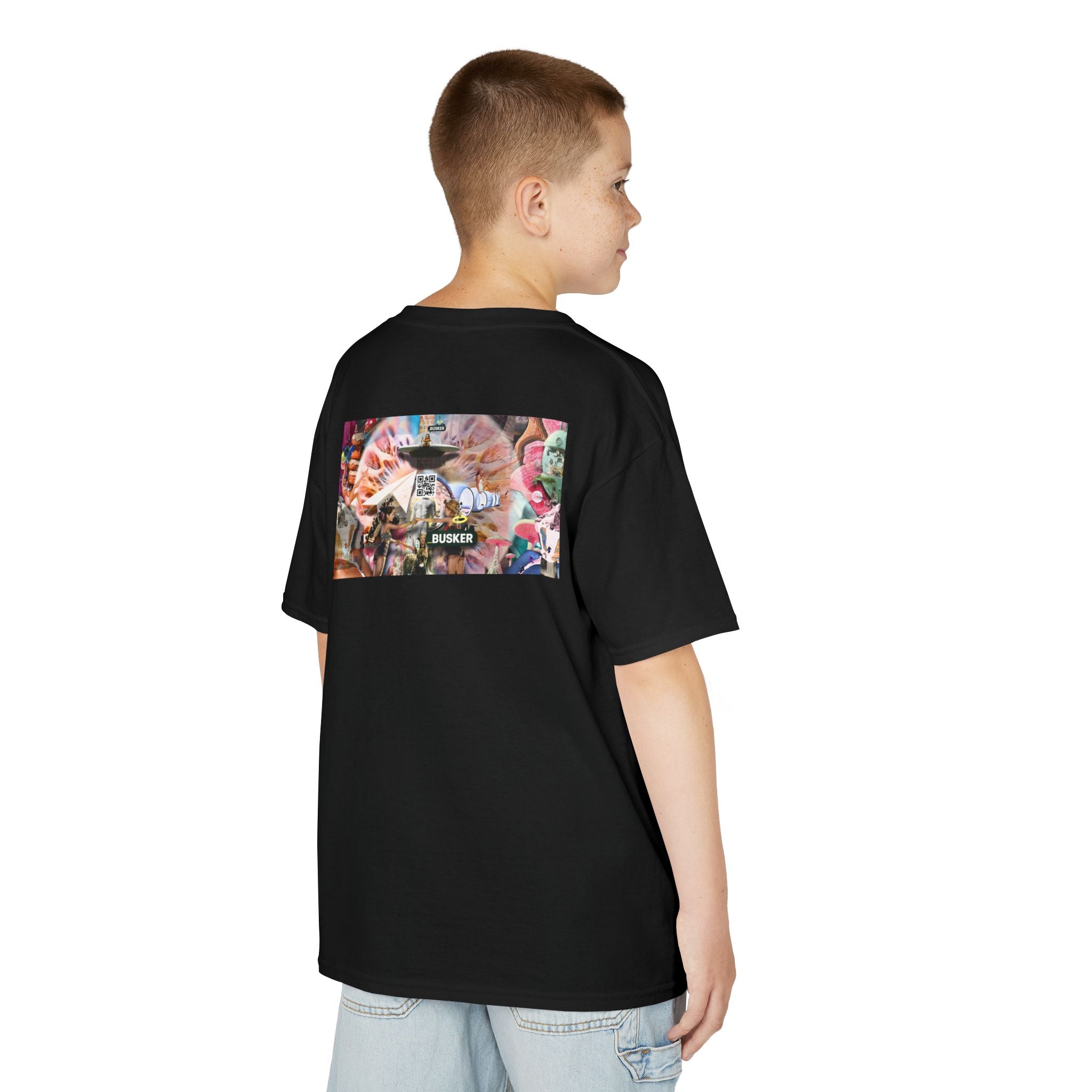 Colorful Kids Graphic Tee - Fun & Stylish Wear for Young Explorers