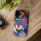 Colorful Phone Case, Cute Phone Accessories, Gift for Music Lovers, Fun Tech Gear, Unique Floral Design Case
