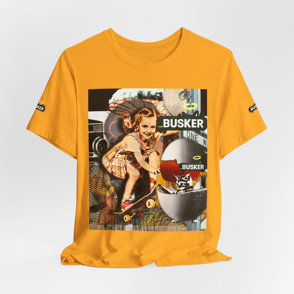 Vintage Skateboarding Graphic Tee - Streetwear for Creative Souls