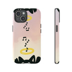 Cute Animal Phone Case, Tough Phone Cover for Pet Lovers, Gifts for Birthdays, Holidays, Music Lovers, Fun Tech Accessories