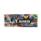 Colorful Busker Light Scarf - Artistic, Vibrant Wrap for Festivals and Everyday Style