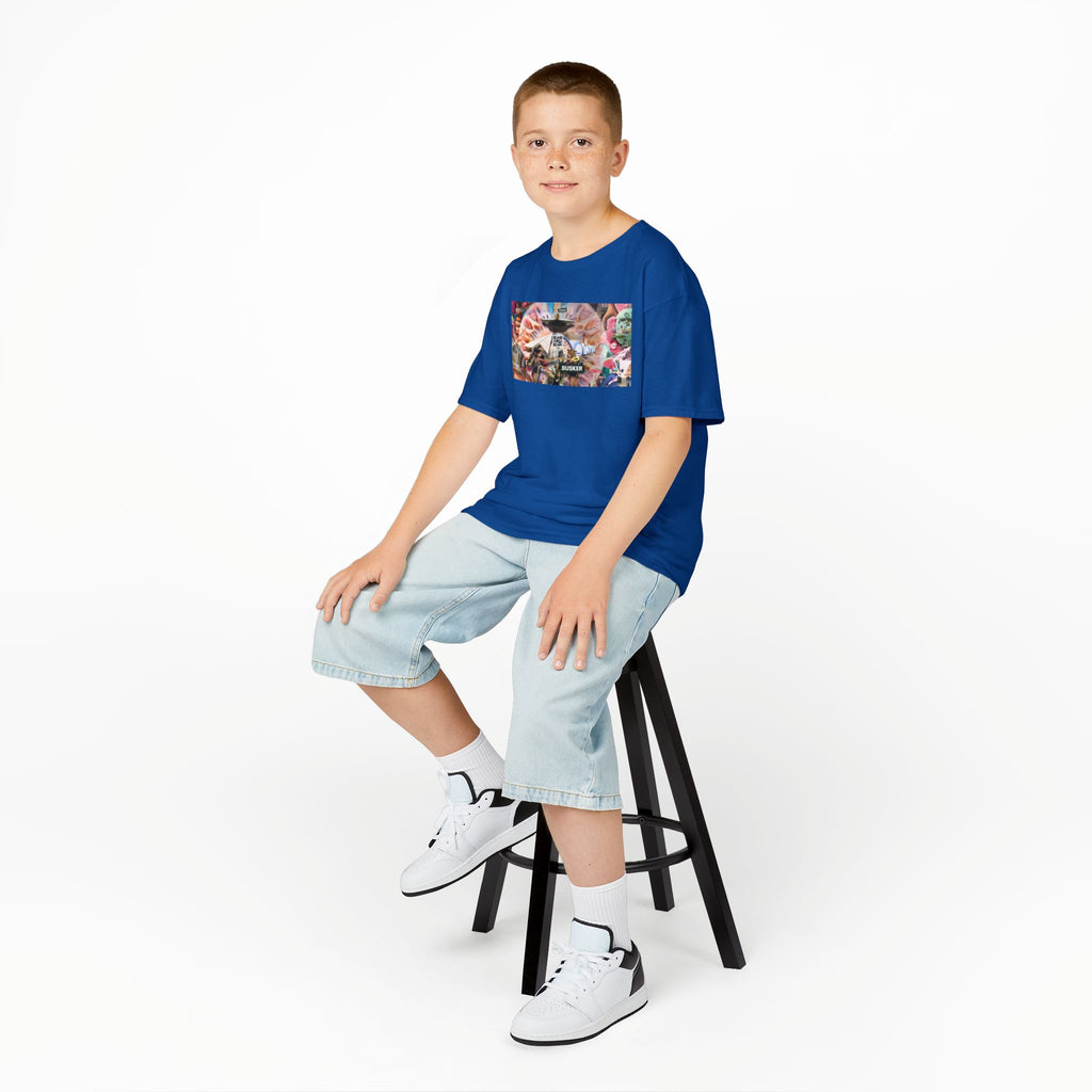 Colorful Kids Graphic Tee - Fun & Stylish Wear for Young Explorers