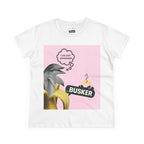 Funny Music-Inspired Women's Tee: Enjoy Your Day, Casual Wear, Gift for Musicians, Concert Outfit, Unique Graphic Shirt