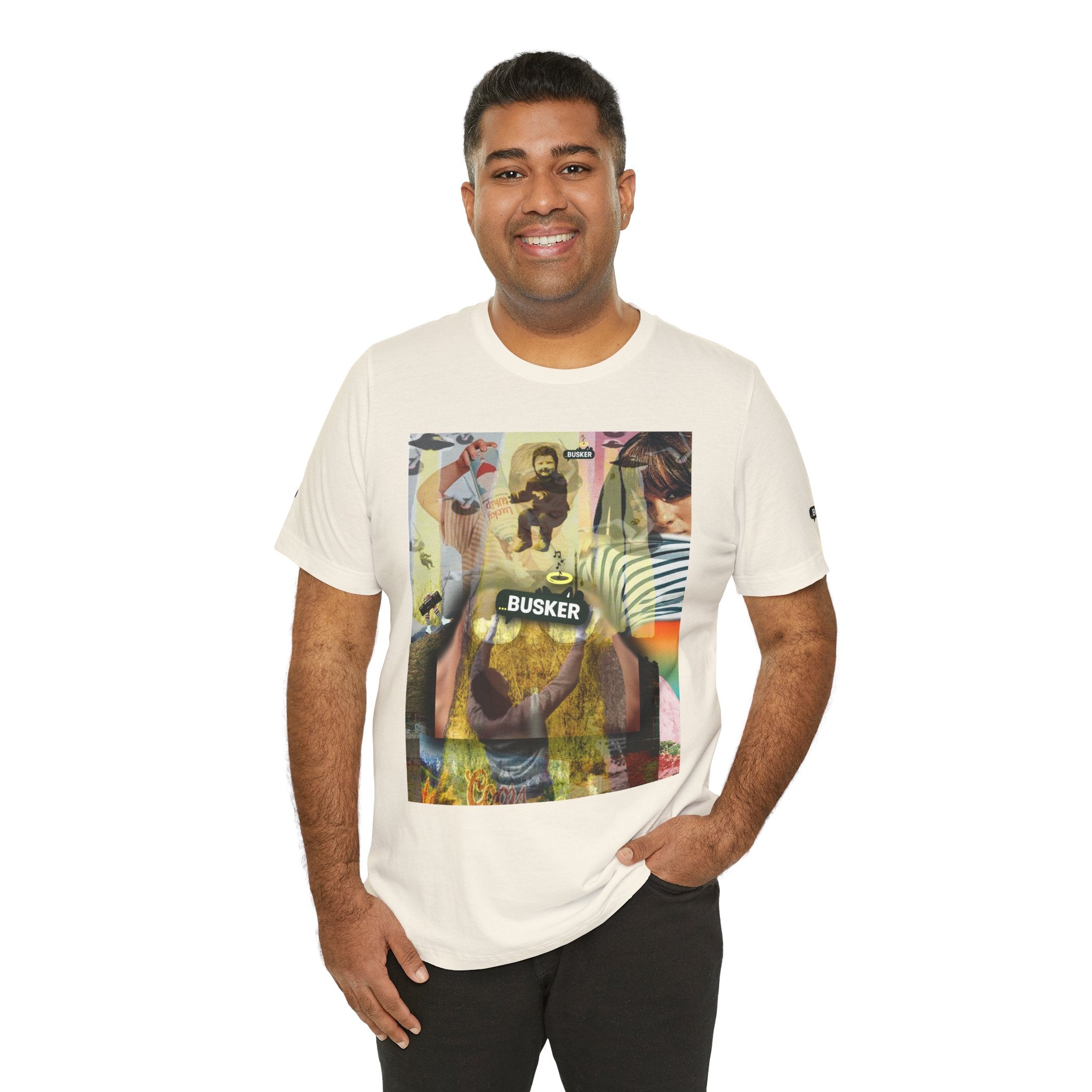 Busker Graphic Tee – Unisex Jersey Short Sleeve T-Shirt for Creative Souls