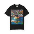 Vibrant Busker T-Shirt, Unisex Graphic Tee, Street Art Inspired Apparel, Casual Wear, Summer Festival Clothing
