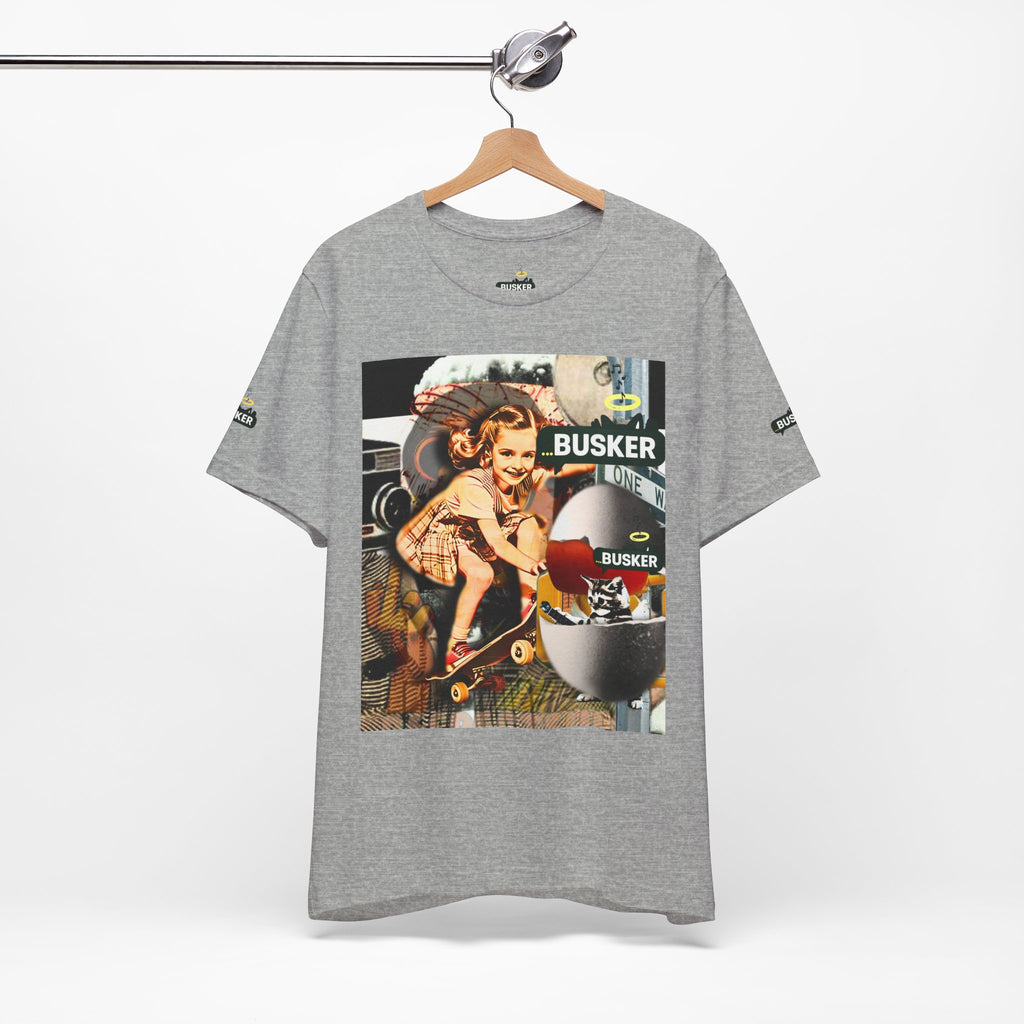 Vintage Skateboarding Graphic Tee - Streetwear for Creative Souls