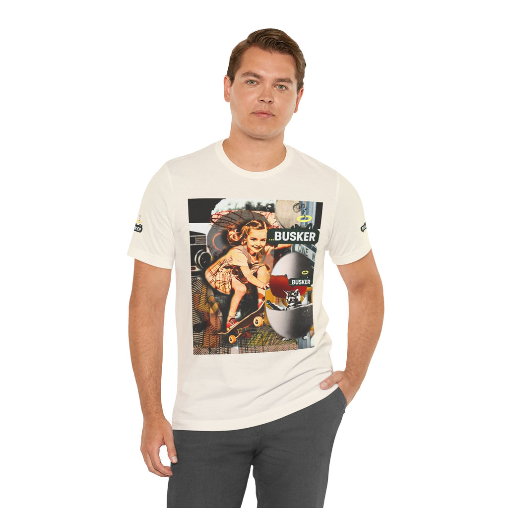 Vintage Skateboarding Graphic Tee - Streetwear for Creative Souls