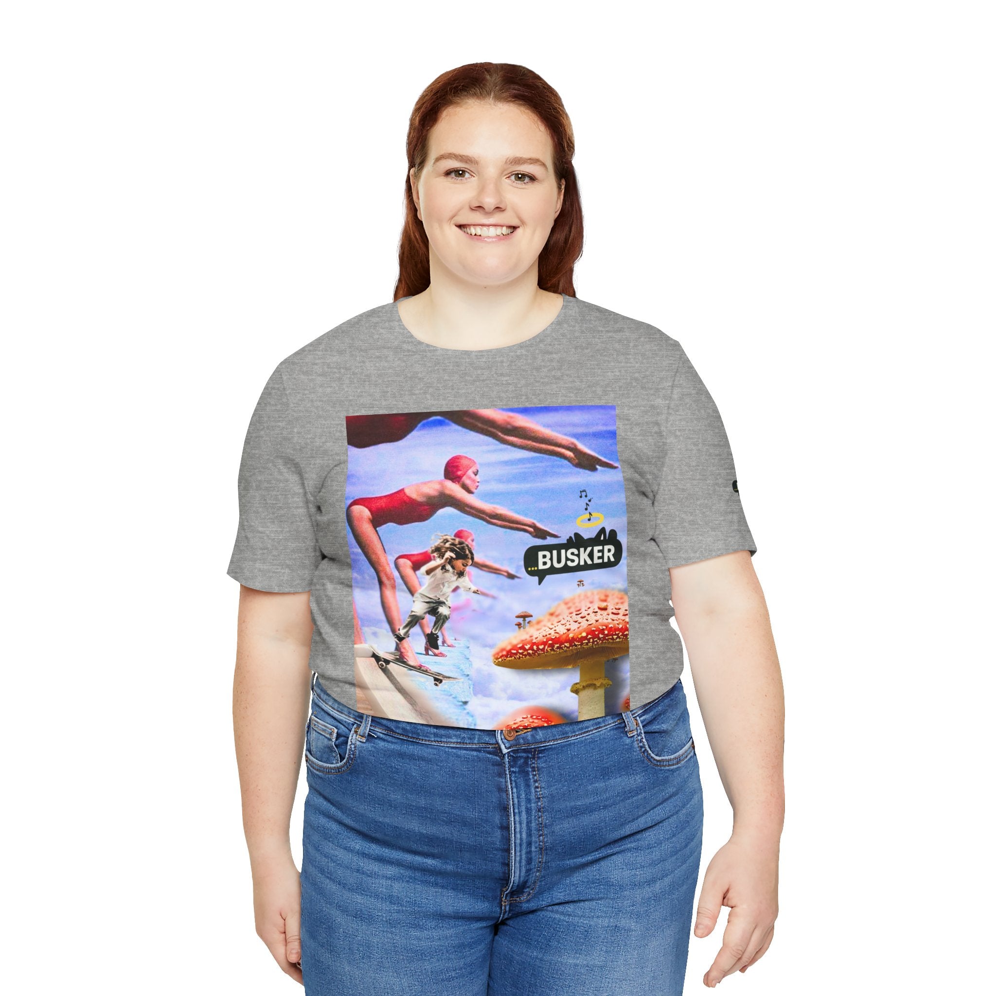 Busker Fun Graphic Tee - Unisex Jersey Short Sleeve