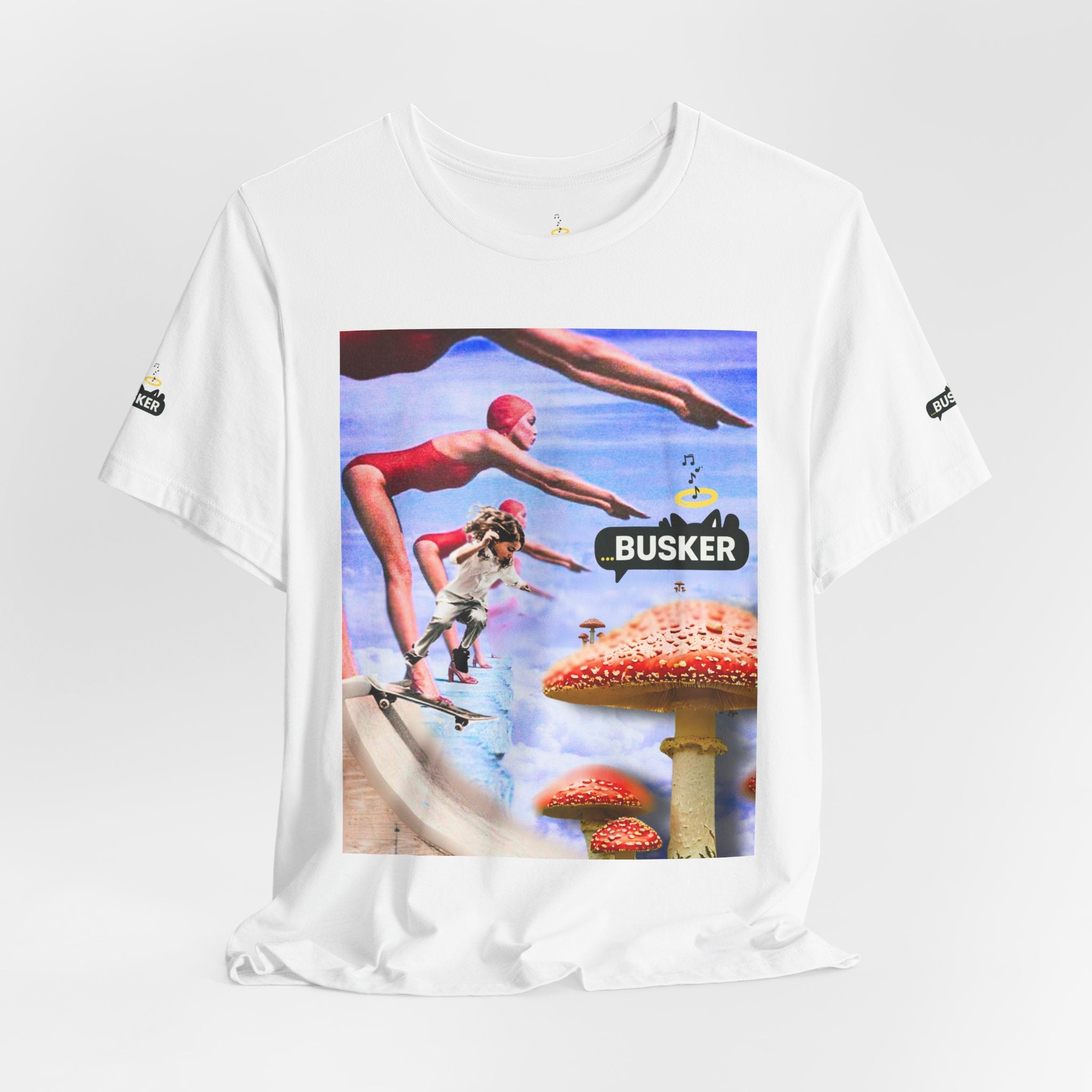 Busker Fun Graphic Tee - Unisex Jersey Short Sleeve