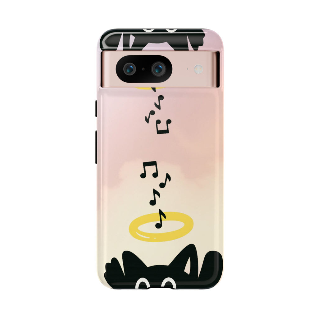 Cute Animal Phone Case, Tough Phone Cover for Pet Lovers, Gifts for Birthdays, Holidays, Music Lovers, Fun Tech Accessories