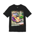 Vibrant Busker Art Tee for Creative Souls