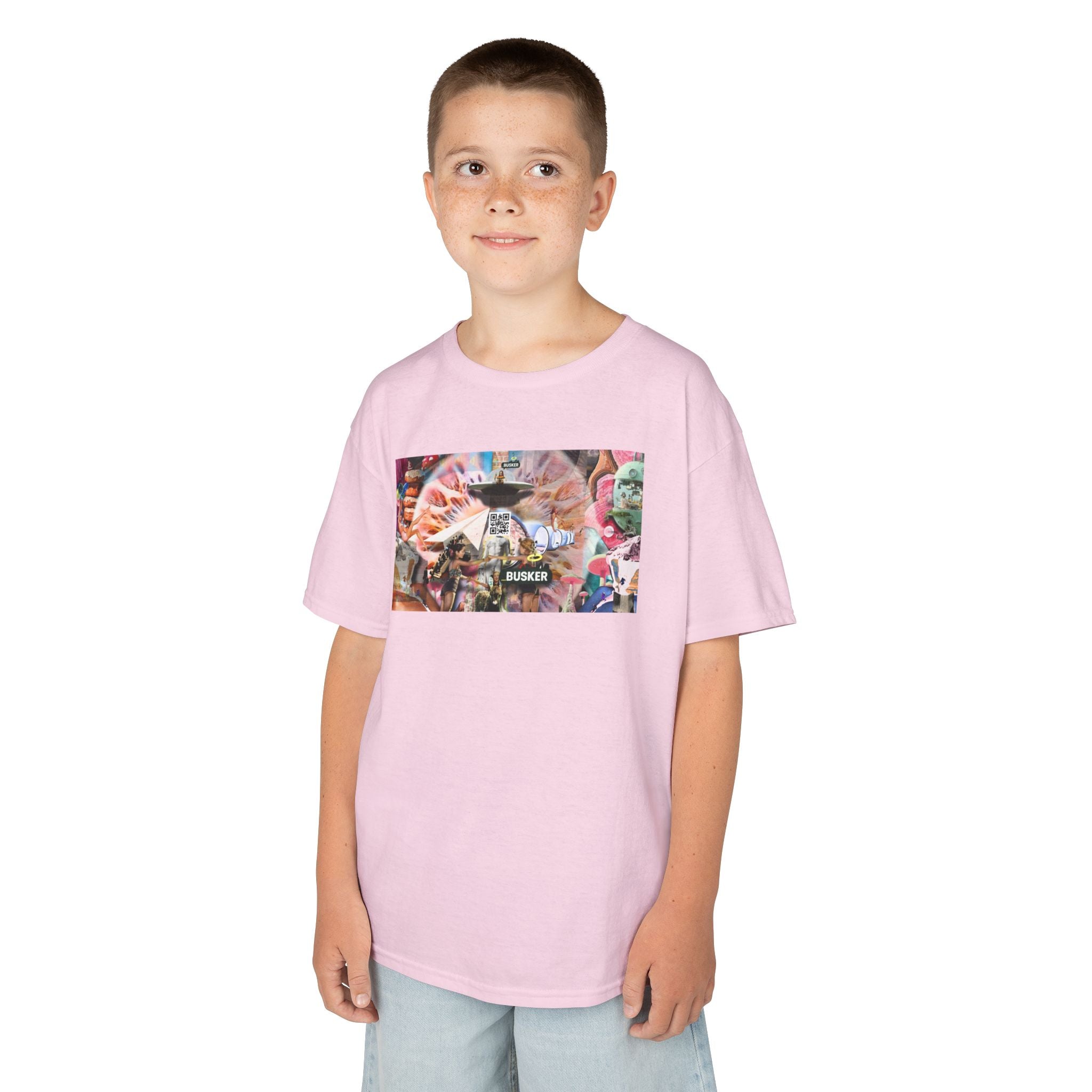 Colorful Kids Graphic Tee - Fun & Stylish Wear for Young Explorers