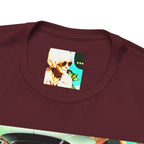 Street Art Busker Tee - Unisex Graphic Short Sleeve Shirt