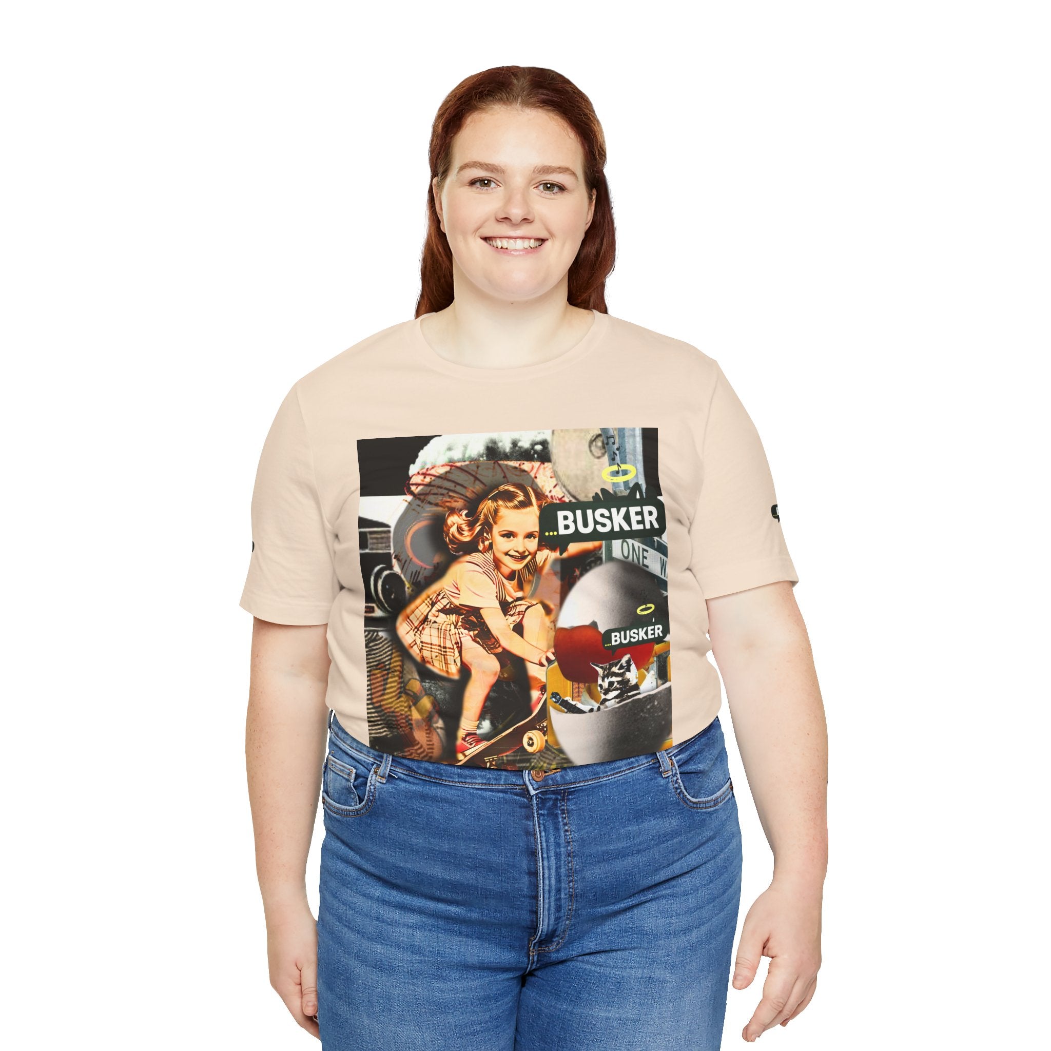 Vintage Skateboarding Graphic Tee - Streetwear for Creative Souls