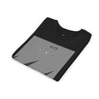 Stylish Youth Tee with Sunset Geometric Design, Summer Apparel, Kids Fashion, Gift for Birthdays, Fun Casual Wear, Graphic Tee