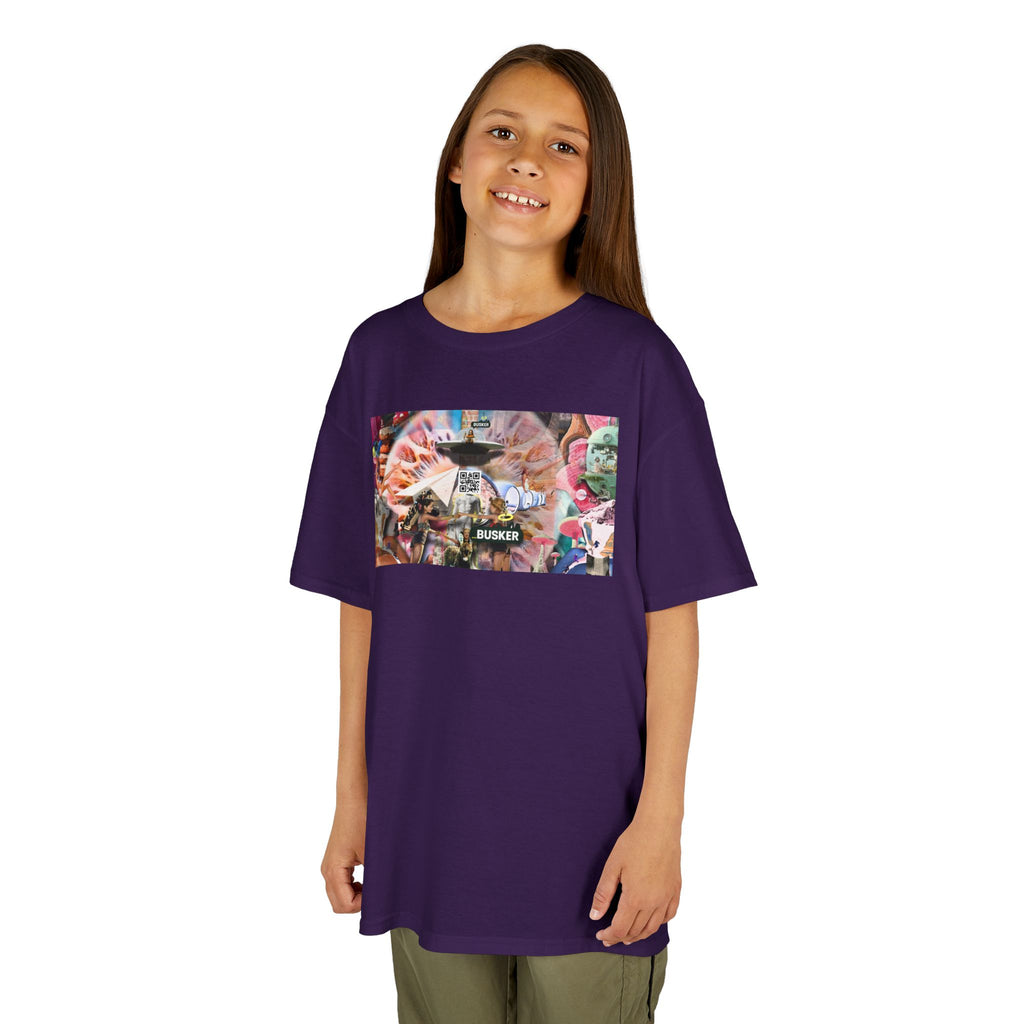 Colorful Kids Graphic Tee - Fun & Stylish Wear for Young Explorers