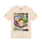 Vibrant Busker Art Tee for Creative Souls