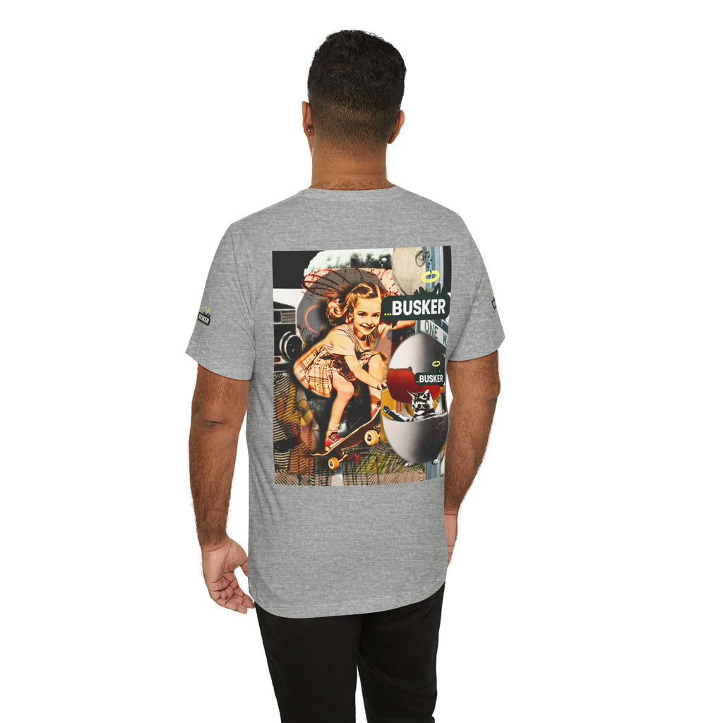Vintage Skateboarding Graphic Tee - Streetwear for Creative Souls