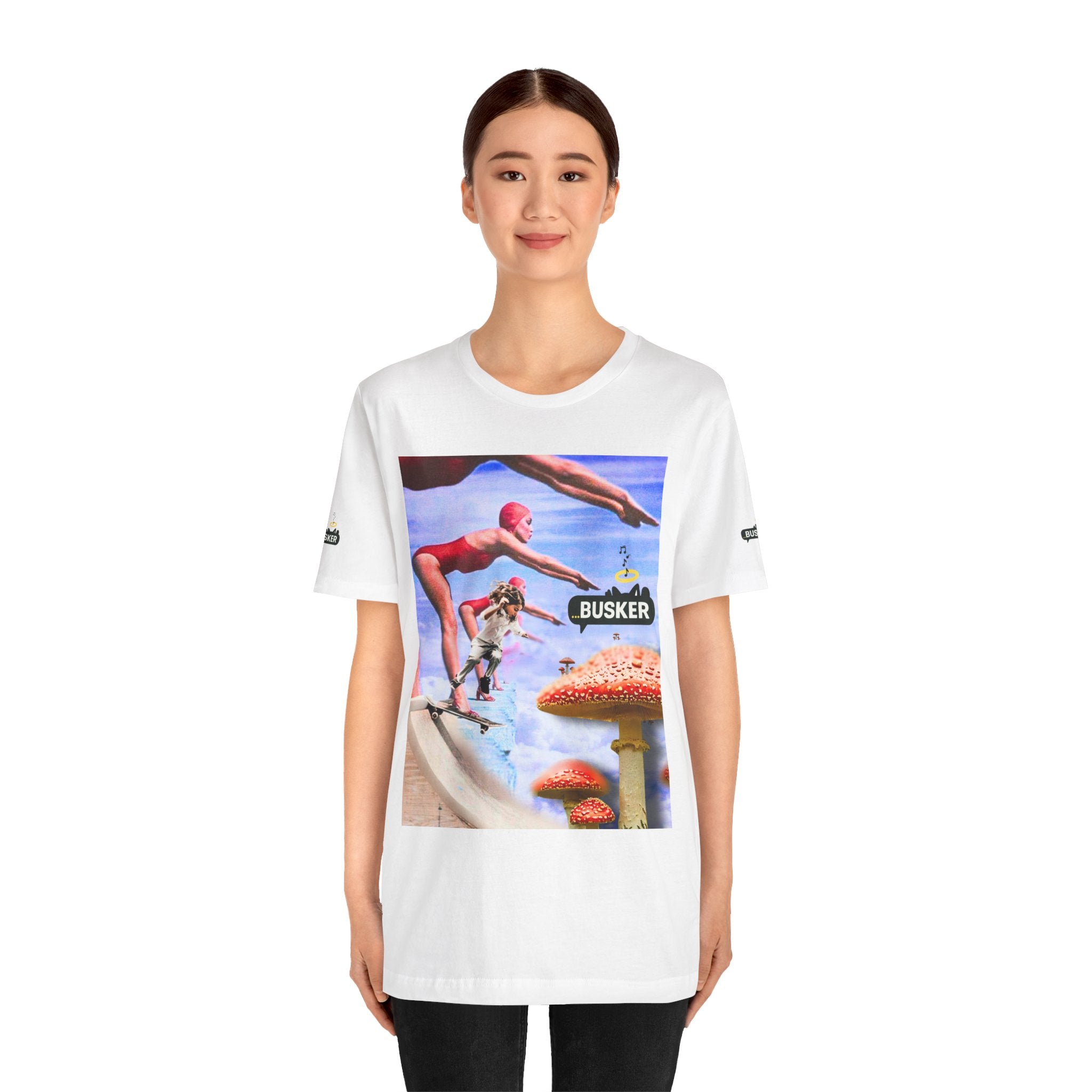 Busker Fun Graphic Tee - Unisex Jersey Short Sleeve