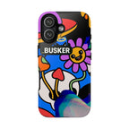 Colorful Phone Case, Cute Phone Accessories, Gift for Music Lovers, Fun Tech Gear, Unique Floral Design Case