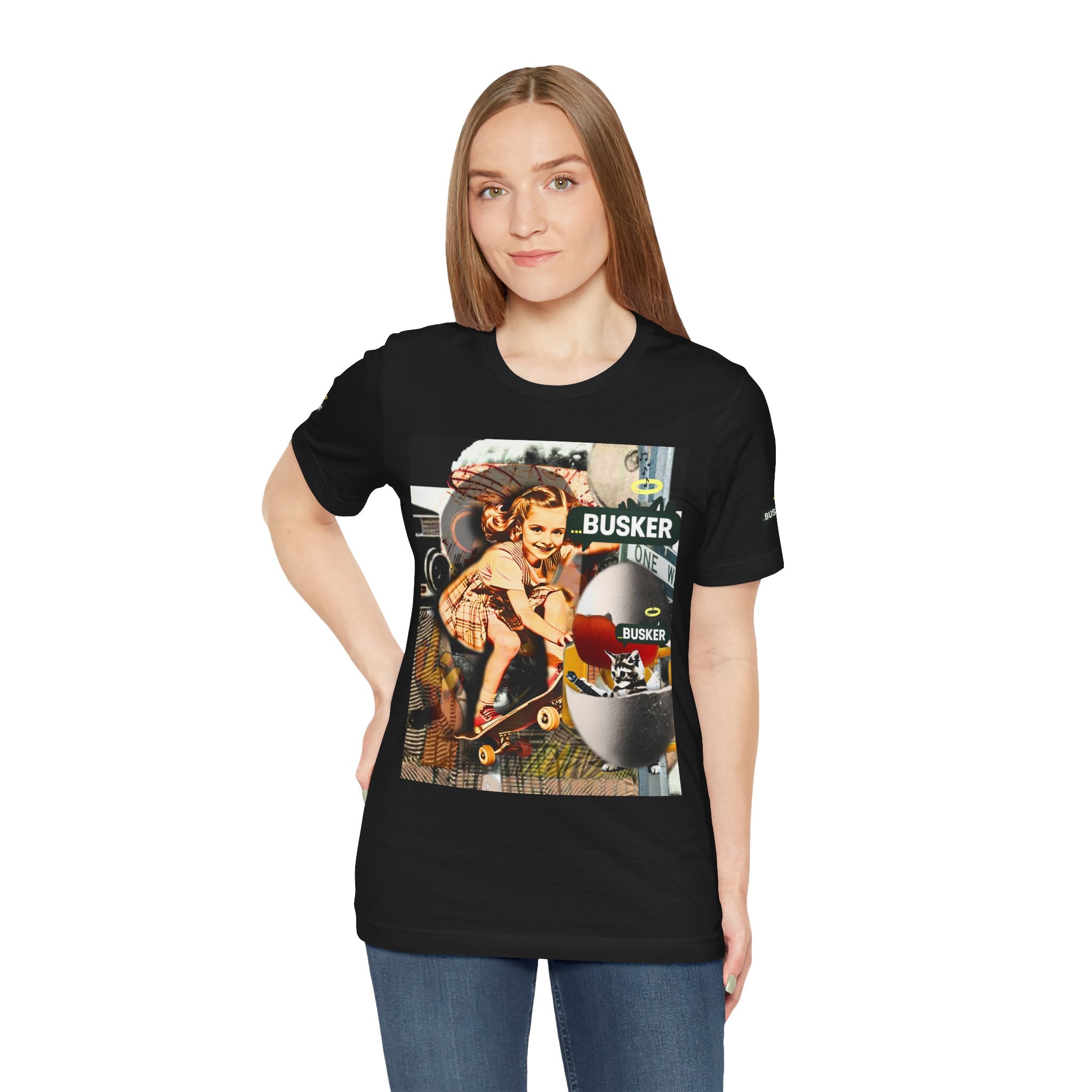 Vintage Skateboarding Graphic Tee - Streetwear for Creative Souls