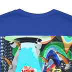 Street Art Busker Tee - Unisex Graphic Short Sleeve Shirt