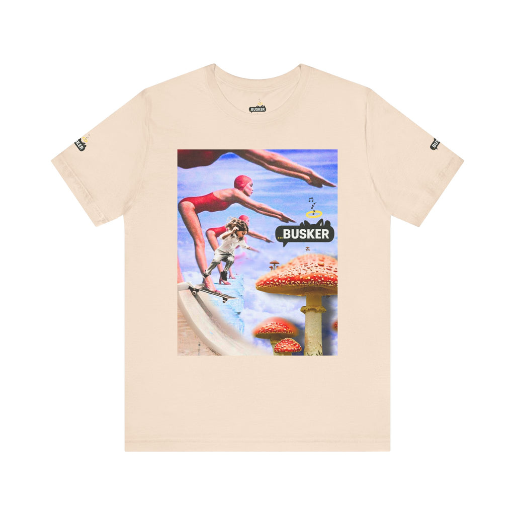 Busker Fun Graphic Tee - Unisex Jersey Short Sleeve
