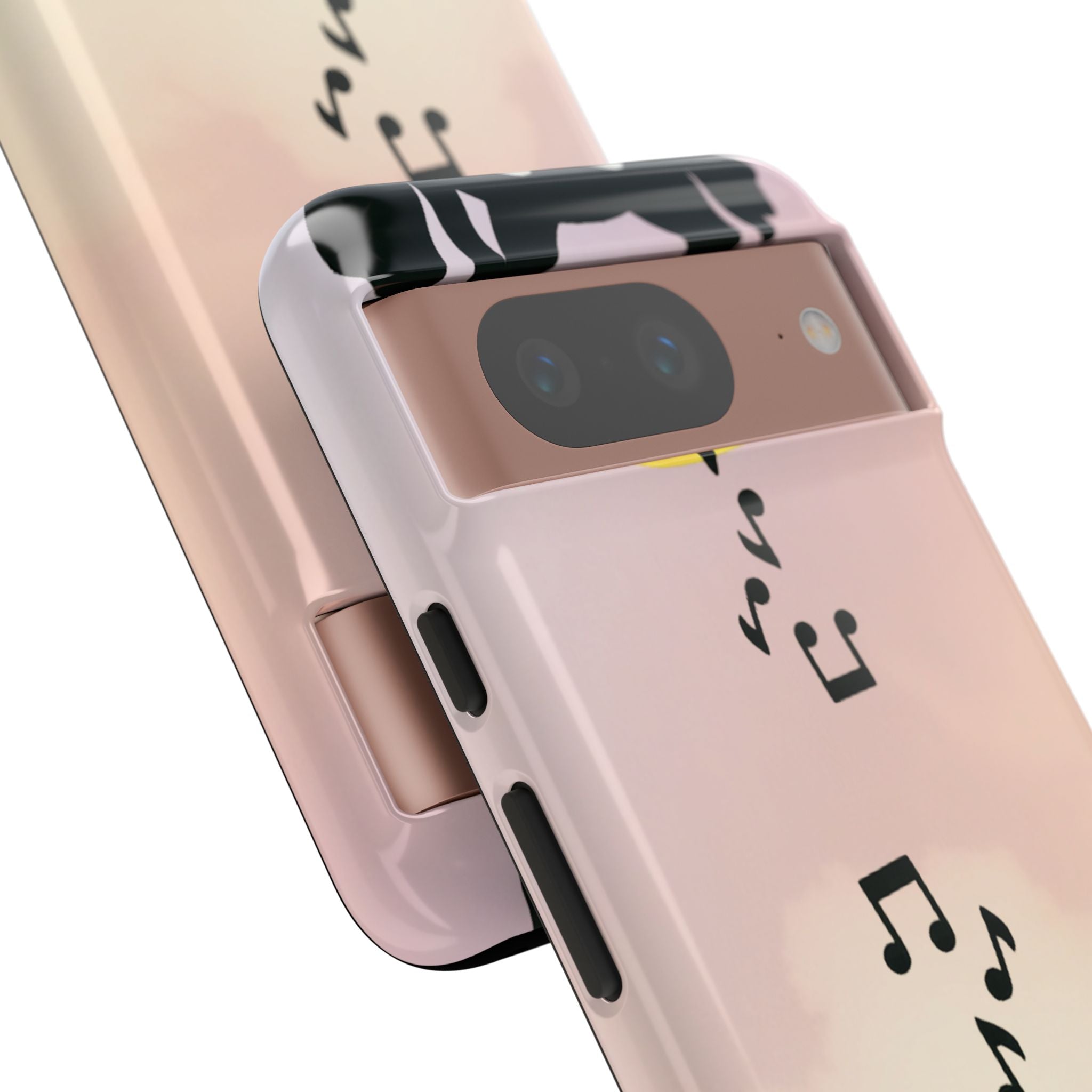 Cute Animal Phone Case, Tough Phone Cover for Pet Lovers, Gifts for Birthdays, Holidays, Music Lovers, Fun Tech Accessories