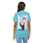 Busker Vibe Unisex Jersey Tee – Colorful Artistic Design for Summer Fun