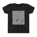 Stylish Youth Tee with Sunset Geometric Design, Summer Apparel, Kids Fashion, Gift for Birthdays, Fun Casual Wear, Graphic Tee