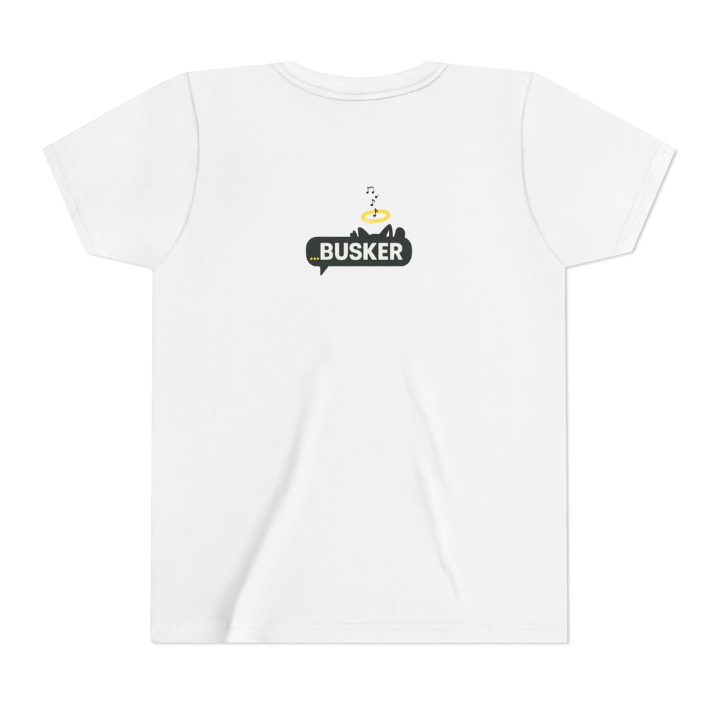 Youth Graphic Tee, Unisex T-Shirt for Kids, Cool Streetwear, Music Lover Apparel, Gift for Young Creatives, Trendy Summer Wear
