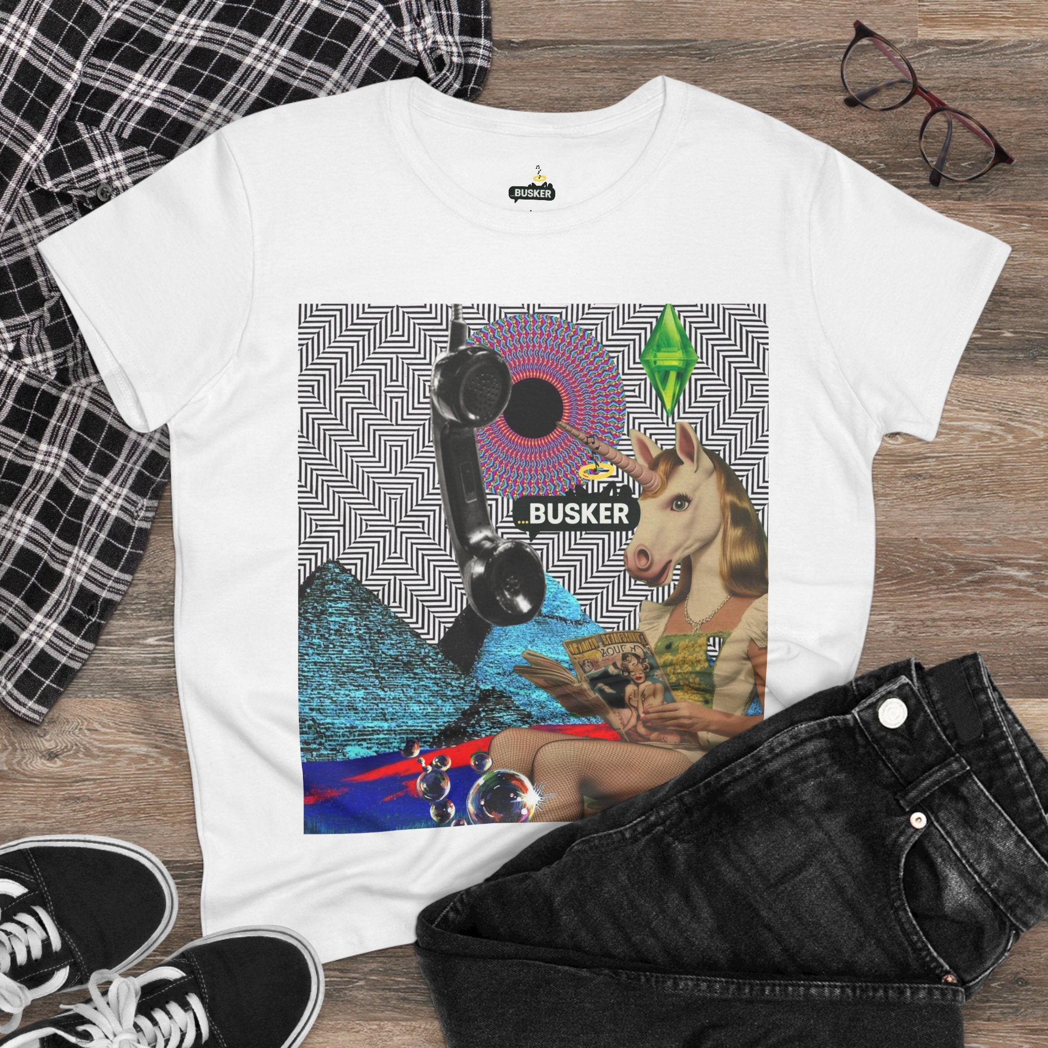 Whimsical Graphic Tee for Creative Souls, Casual Fashion, Unique Gift, Festival Wear, Everyday Comfort