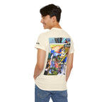 Cool Graphic Unisex Heavy Cotton Tee - 'Busker' Design