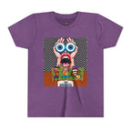 Youth Graphic Tee, Fun and Quirky Design for Creative Kids, Perfect for Birthdays, Everyday Wear, or Art Lovers